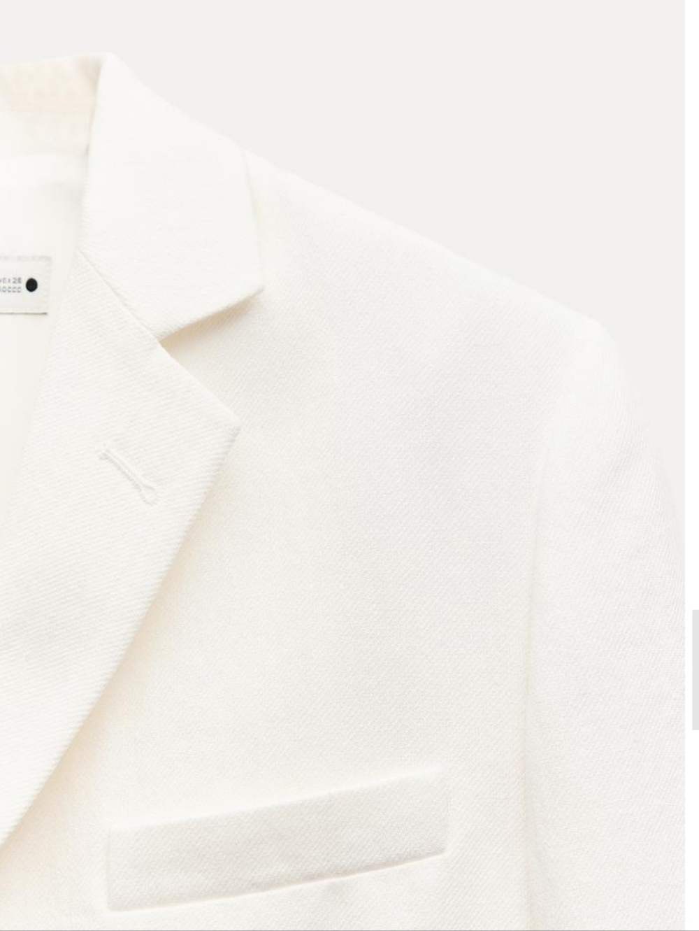 Zara Linen Blend Blazer Size S - Picture 12 of 17